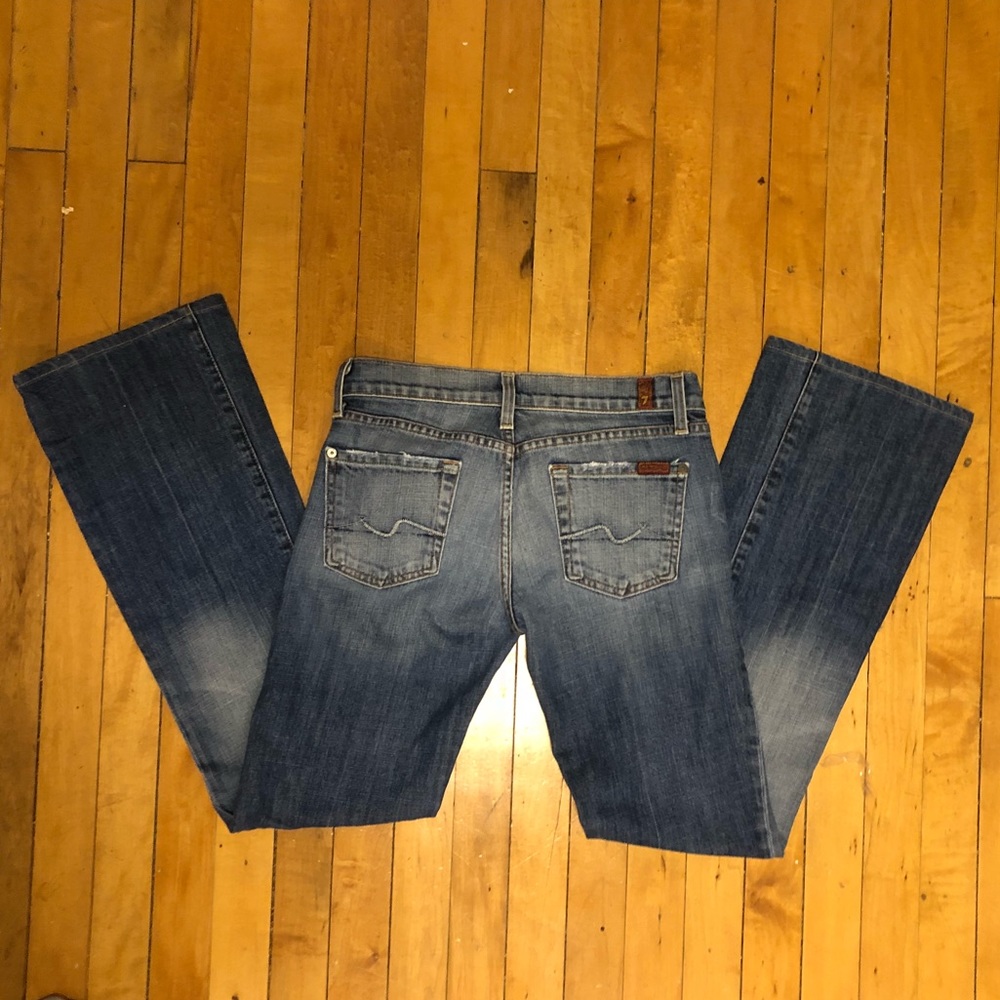 7 for all Mankind Boot Cut Jeans